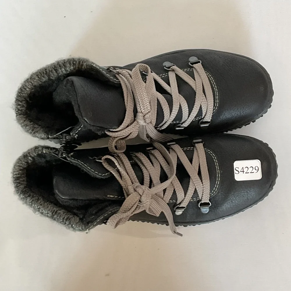 Rieker Tex Water Resistant Faux Fur Lined Boots Women's 38